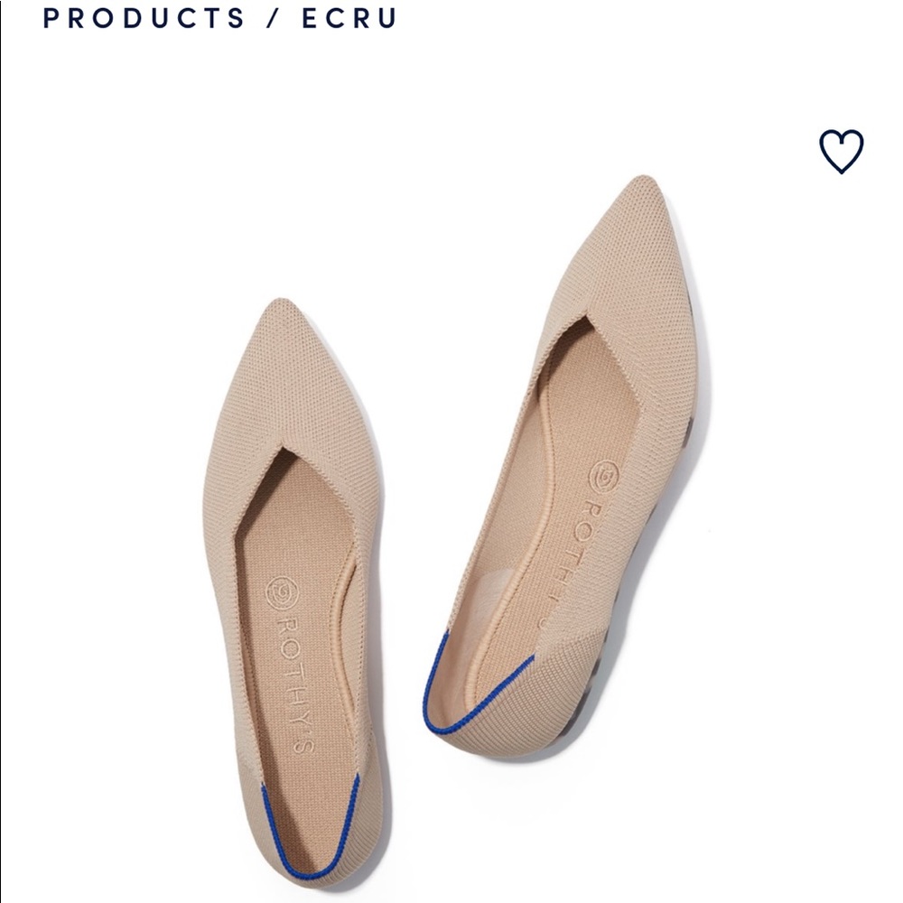 Rothys The Point in Ecru